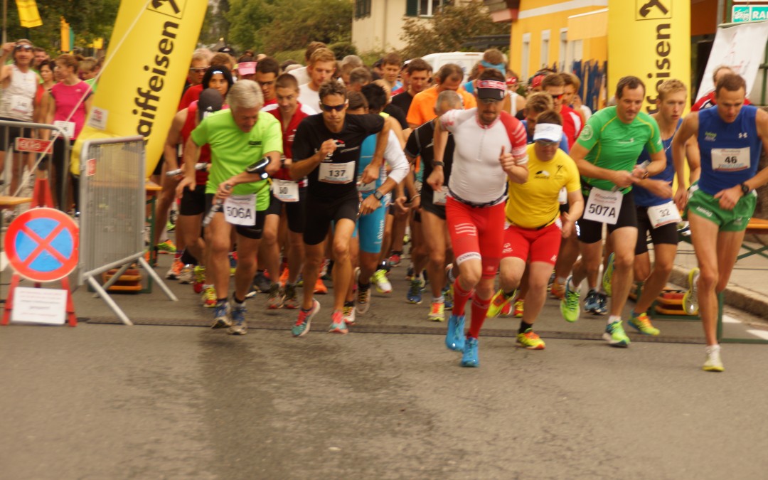 14. Moosburger Halbmarathon, Halbmarathonstaffel, Volkslauf und Kinderlauf am Samstag den 26.09.2015 um 12.30 Uhr